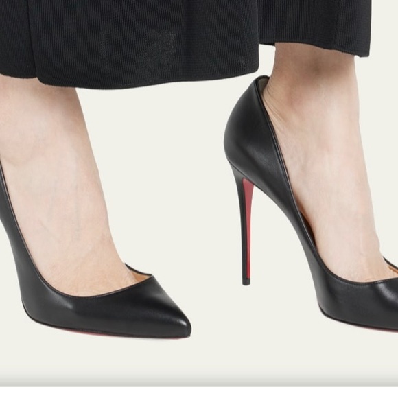 Christian Louboutin - Pigalle Follies Leather 100mm Red Sole, SZ 39 - Picture 2 of 11